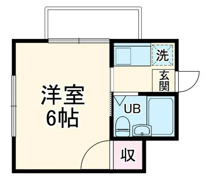 メゾン生田 2階階 間取り