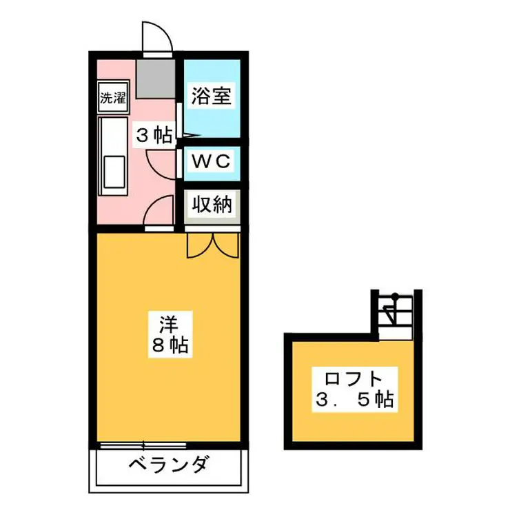 ヴァンヴェールハイム 2階階 間取り