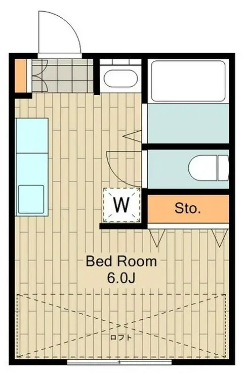 フロマージュ国立 2階階 間取り