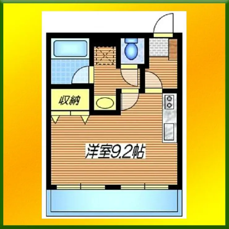ゴールドパレス 4階階 間取り