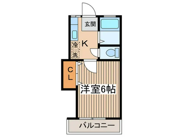 マルヨシコーポ22 1階階 間取り
