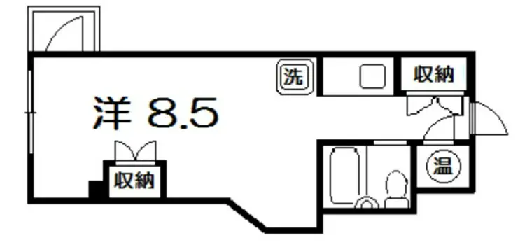 アリオーソビル 5階階 間取り