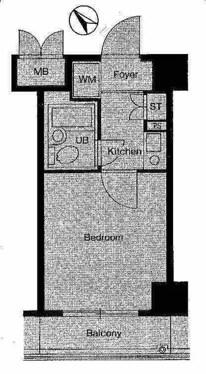 ドルチェ川越 8階階 間取り