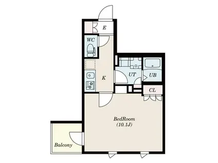 アクセス池袋(1K/3階)の間取り写真