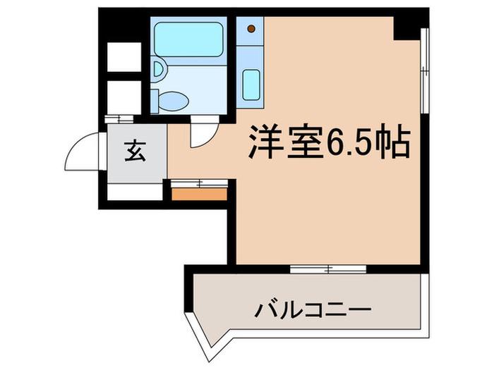 アーバンビレッジ(ワンルーム/3階)の間取り写真