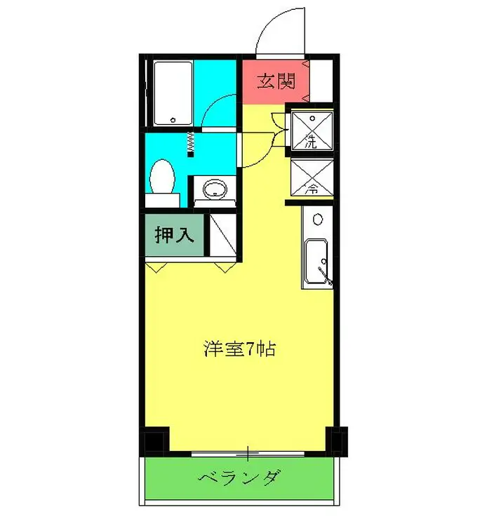 コートサヌール 3階階 間取り