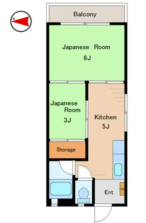 コーポニコニコ 3階階 間取り