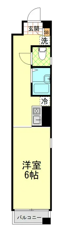 インベスト川崎 3階階 間取り