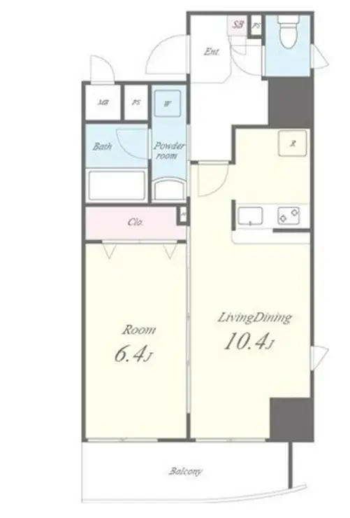 ラブールミノワ 8階階 間取り