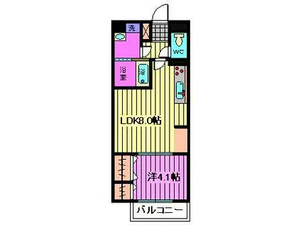 リブリ・ダイワクレストII(1LDK/1階)の間取り写真
