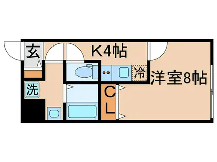 ATORAS MAKUHARI(1K/3階)の間取り写真