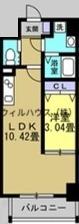 リアライズ堺宿院(1LDK/5階)の間取り写真