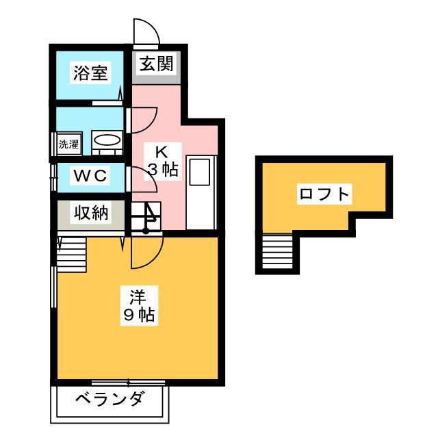 トップハウス波木 4(1K/1階)の間取り写真