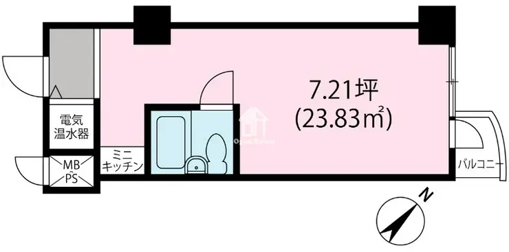 ハイシティ代々木 3階階 間取り