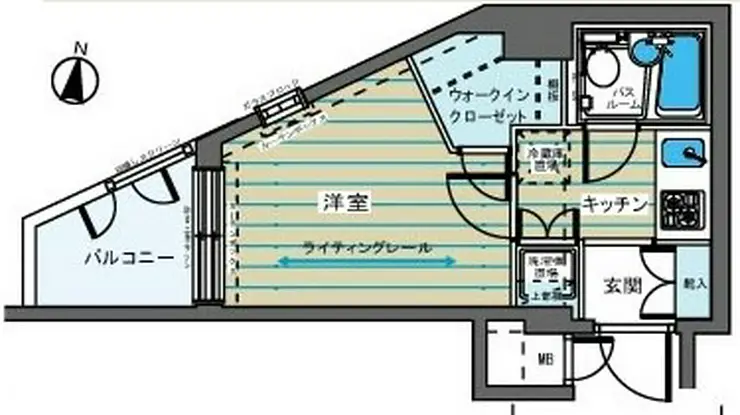 フェニックス荻窪参番館 4階階 間取り