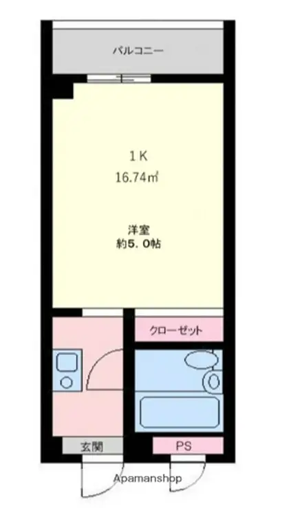 ドミール洋光台 2階階 間取り