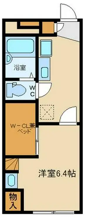 レオパレスRITA 2階階 間取り