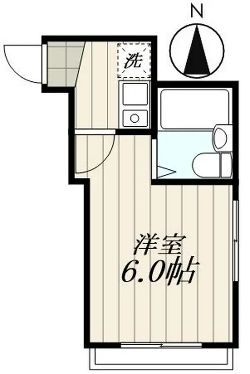 アパートメンツ南長崎 2階階 間取り