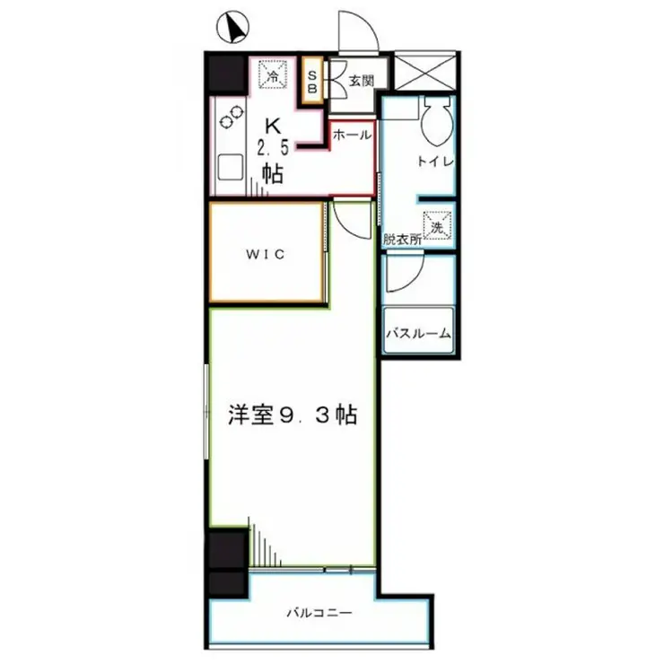 上水南アパートメント 3階階 間取り