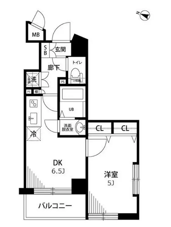 フェニックス荻窪参番館 4階階 間取り