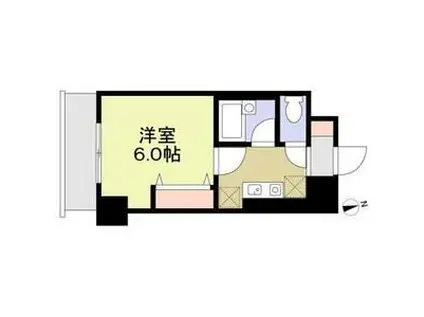 フィール大須(1K/11階)の間取り写真