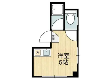 シャルム(ワンルーム/3階)の間取り写真