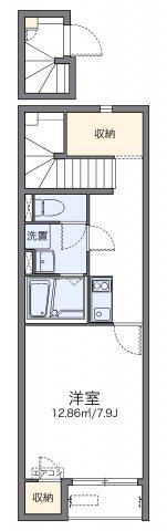 レオネクストYOSHIE(1K/2階)の間取り写真