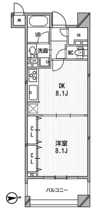 アーデン神保町 4階階 間取り