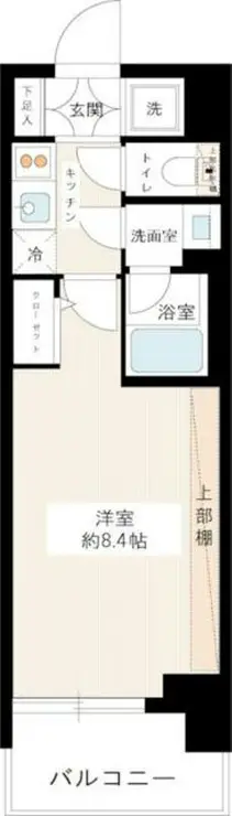 フュージョナル王子HY’s 12階階 間取り