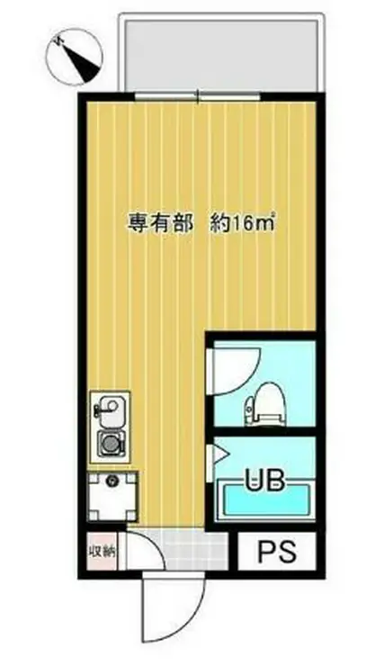 アースビル 4階階 間取り