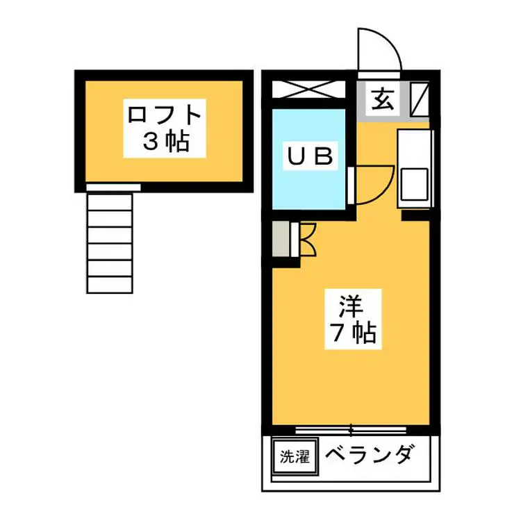 グレース山王原 1階階 間取り