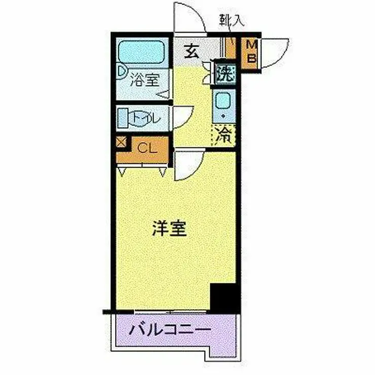 ステーションプラザロアール目黒都立大学 4階階 間取り