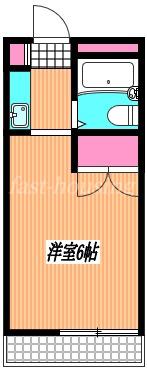 メゾン舟和(1K/1階)の間取り写真