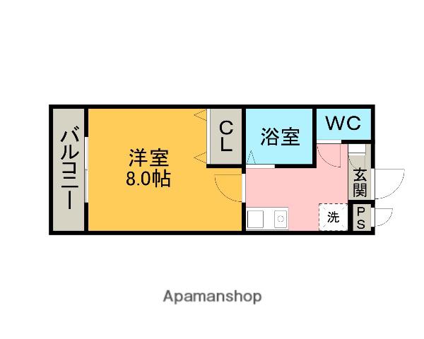 エクセル東浦(1K/3階)の間取り写真