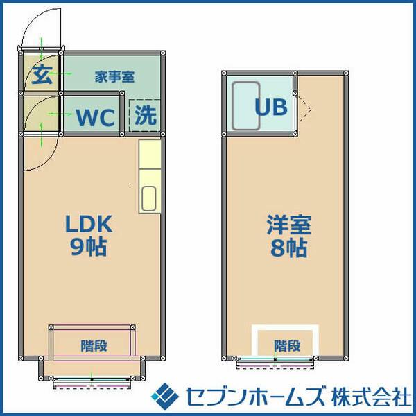 AMS文京台南町壱番館(1LDK/1階)の間取り写真