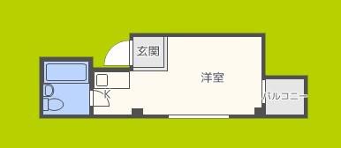 プレアール新大阪III(ワンルーム/3階)の間取り写真
