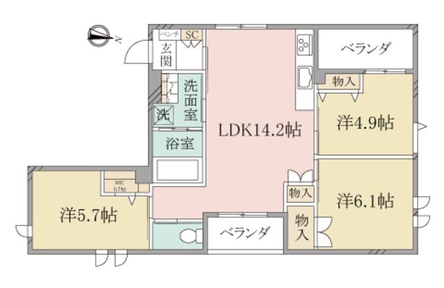 ヘーベルヴィレッジ西荻窪善福寺フォルス善福寺III