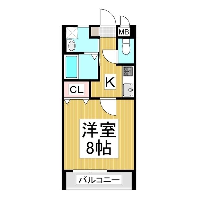 EXCIMA(1K/2階)の間取り写真