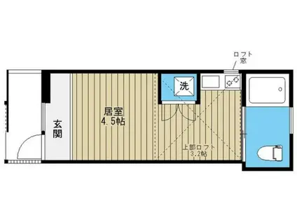Y・HOUSE(ワンルーム/1階)の間取り写真