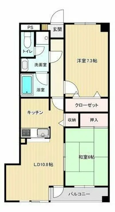 幕張本郷シティプラザ 3階階 間取り