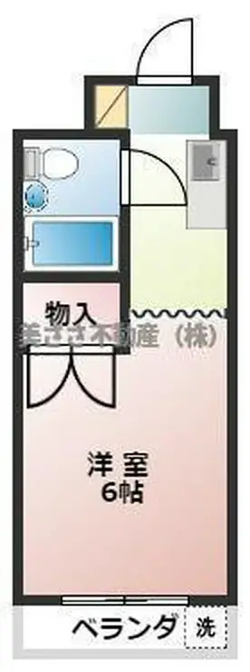 ハイム寺町 1階階 間取り