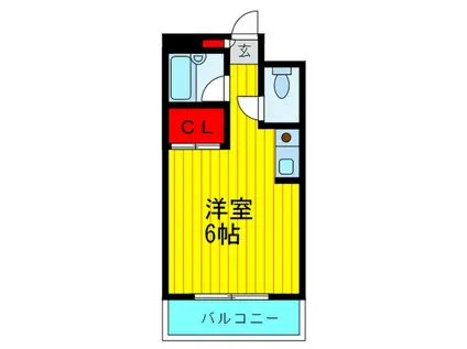 REPOS OHMIYA(ワンルーム/1階)の間取り写真