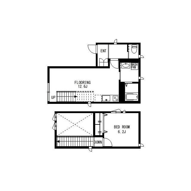FOLSCLASS三軒茶屋(1LDK/3階)の間取り写真
