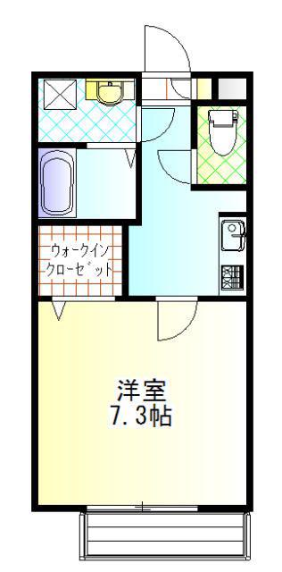 九曜新大塚マンション(1K/3階)の間取り写真