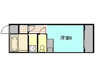 ピアハルガイチ(ワンルーム/3階)の間取り写真