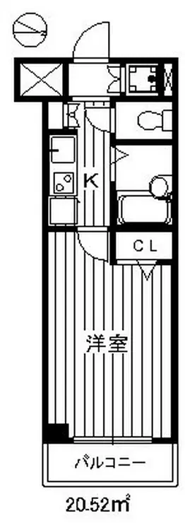 スカイコート練馬平和台 1階階 間取り