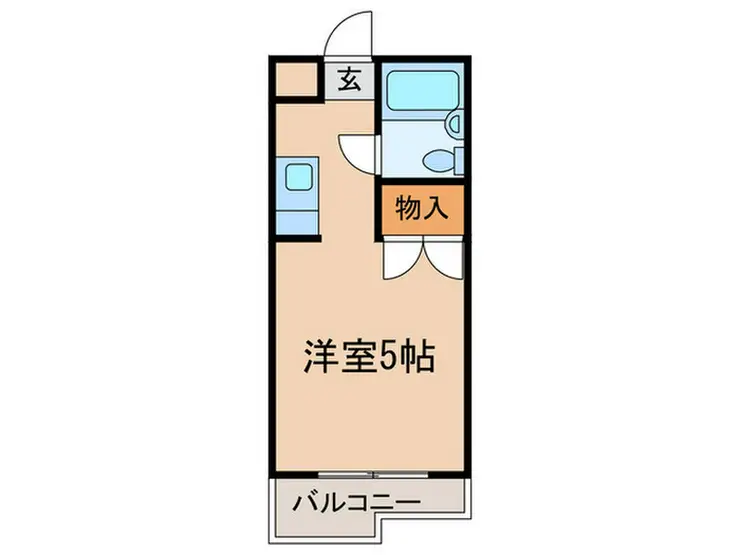 MID東府中ビル 4階階 間取り