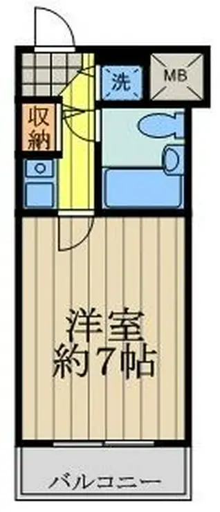 ライオンズテラス武蔵小金井 1階階 間取り