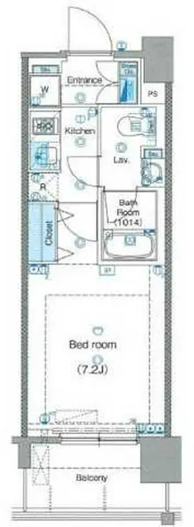 CASSIA錦糸町 10階階 間取り