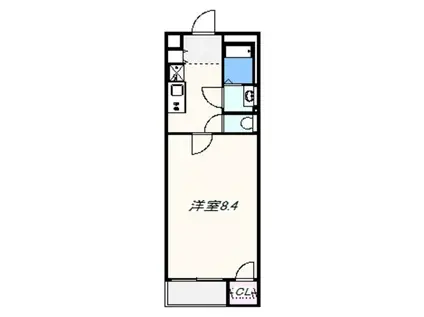 クレイノ吉見ノ里I(1K/1階)の間取り写真